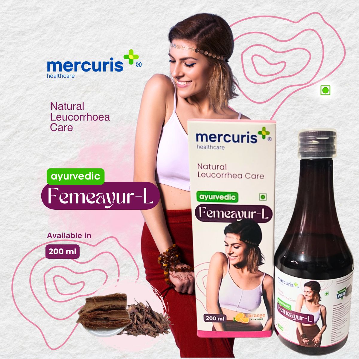 Femeayur-L | Ayurvedic Leucorrhoea & Women's Health Tonic
